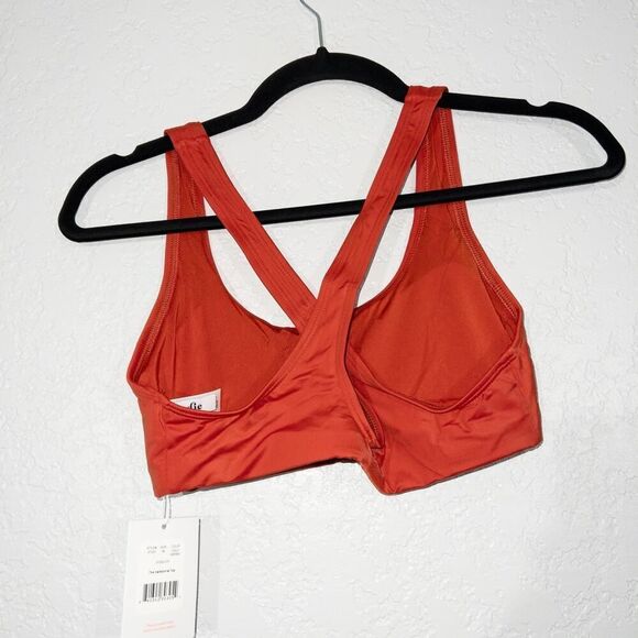NWT Andie Chili Pepper Red The Caledonia Swimsuit‎ Top Size XS - Picture 6 of 6